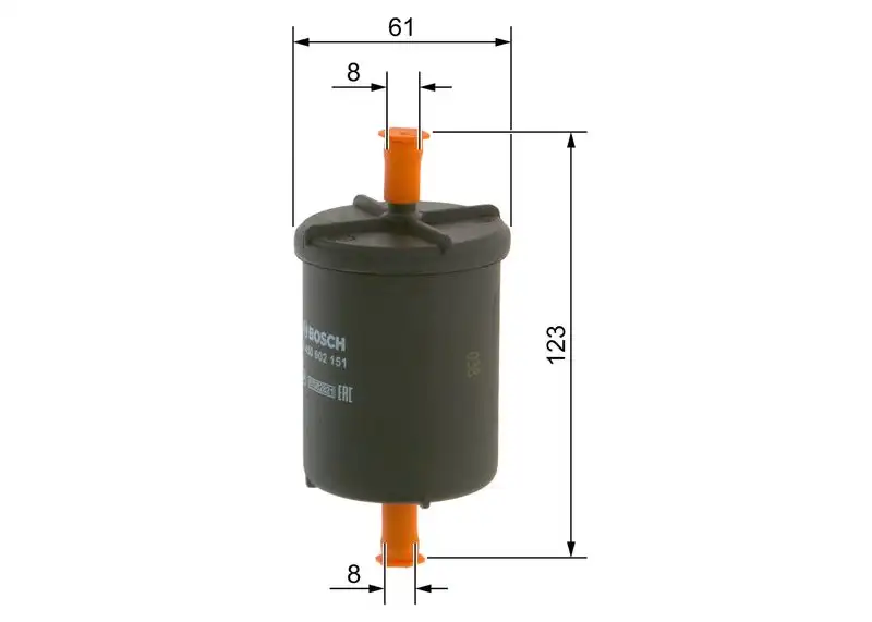 BOSCH 0450902151 Yakıt Filtresi