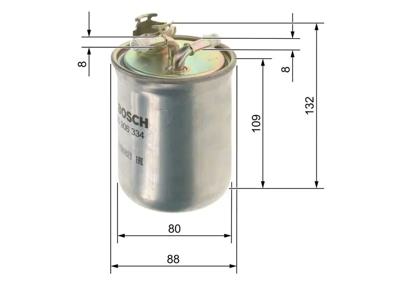 BOSCH 0450906334 Yakıt Filtresi