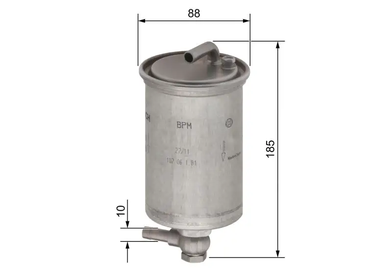 BOSCH 0450906431 Yakıt Filtresi 8E0127401C