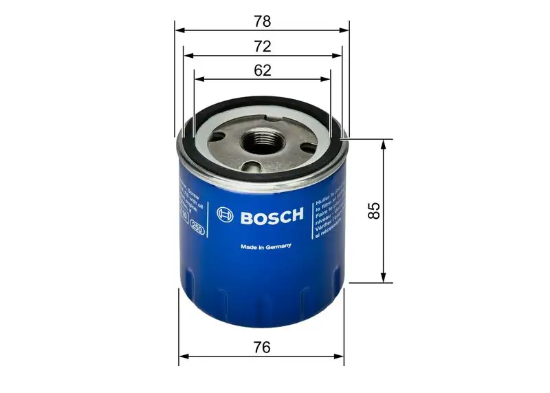 BOSCH 0451103261 Yağ Filtresi