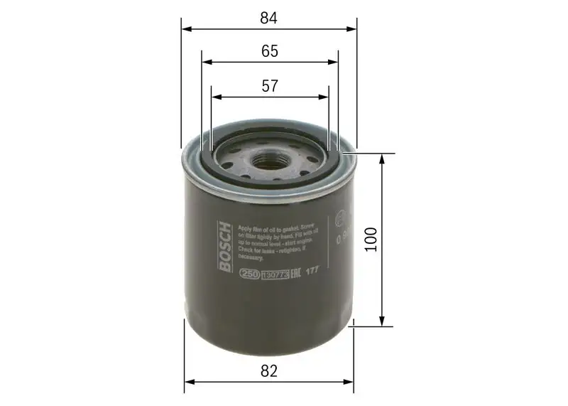 BOSCH 0986452023 Yağ Filtresi