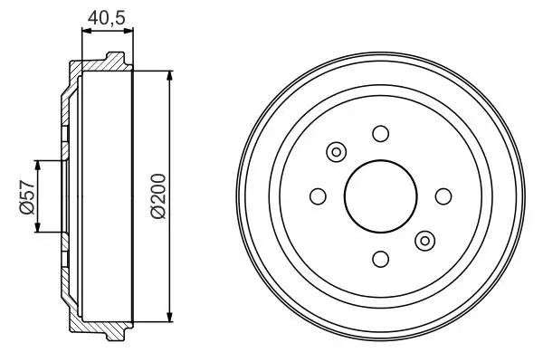 BOSCH 0986477225 Fren Kampanası 96471771