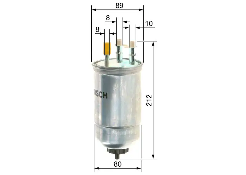 BOSCH 09864B2004 Yakıt Filtresi