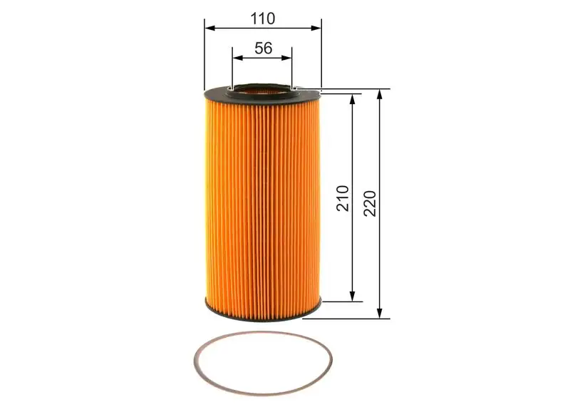 BOSCH 09864B7001 Yağ Filtresi