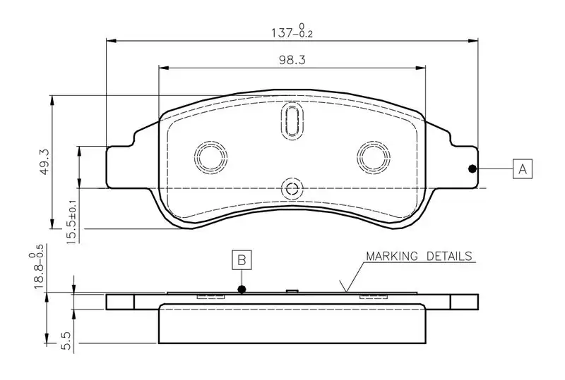 BOSCH 0986TB2408 Ön Fren Balatası 425240