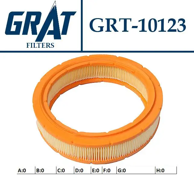GRAT 10123 Hava Filtresi 7721380