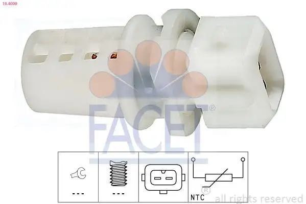 FACET 10.4009 Hava Filtre Sensörü