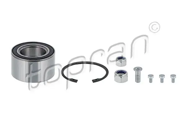 TOPRAN 104080001 Ön Aks Rulmanı 701498625