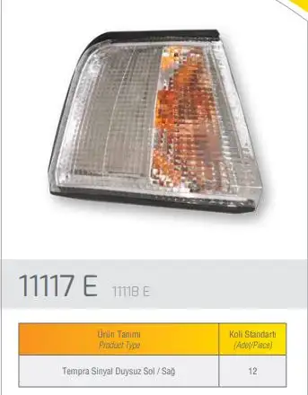 FARBA 11117D Sinyal Lambası (Sol) 9943063