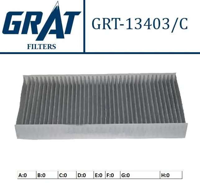 GRAT 13403C Polen Filtresi (Karbonlu) 6447YJ