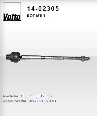 VOTTO 14-02305 Rot Mili 1603213