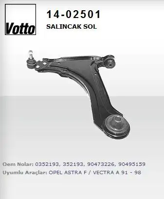 VOTTO 14-02501 Alt Salıncak (Sol) 352193
