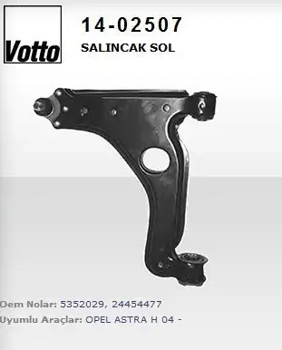 VOTTO 14-02507 Alt Salıncak (Sol) 5352029