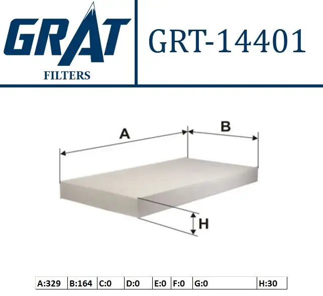 GRAT 14401 Polen Filtresi 1808619