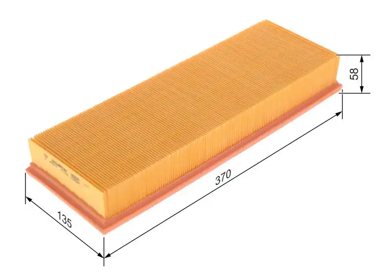 BOSCH 1457433058 Hava Filtresi 6K0129620B