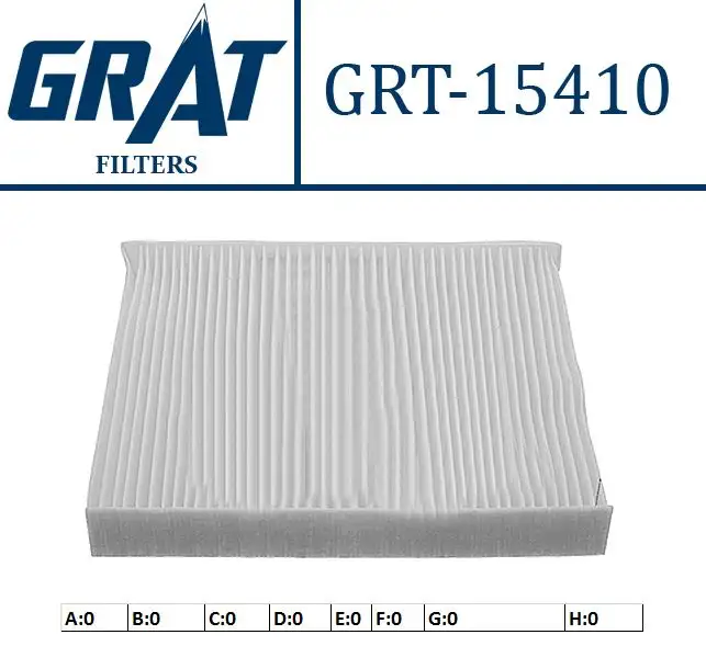 GRAT 15410 Polen Filtresi 6R0820367