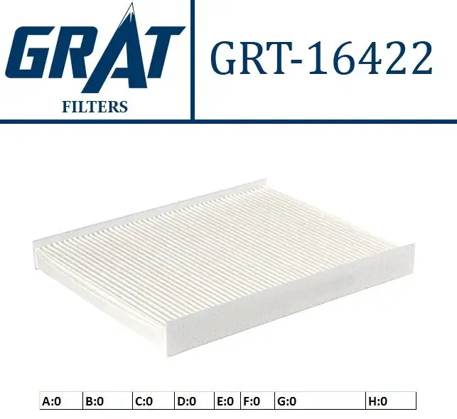 GRAT 16422 Polen Filtresi 971332B005