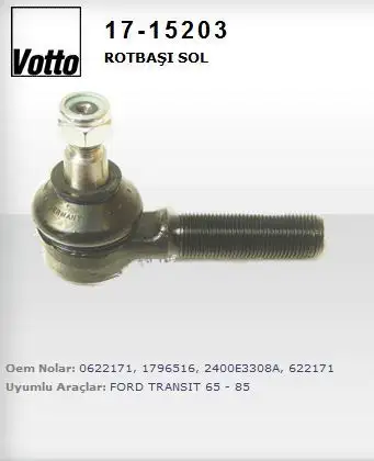 VOTTO 17-15203 Rot Başı (Sol) 622171