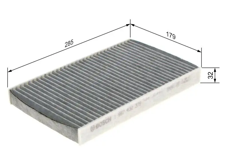BOSCH 1987432379 Polen Filtresi (Karbonlu)