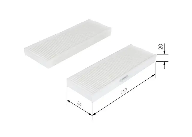BOSCH 1987435033 Polen Filtresi 9678792080