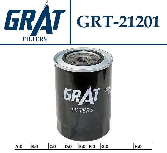 GRAT 21201 Yağ Filtresi ME215002