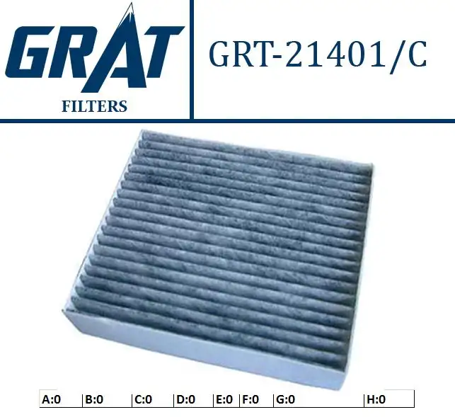 GRAT 21401C Polen Filtresi (Karbonlu) MR958016