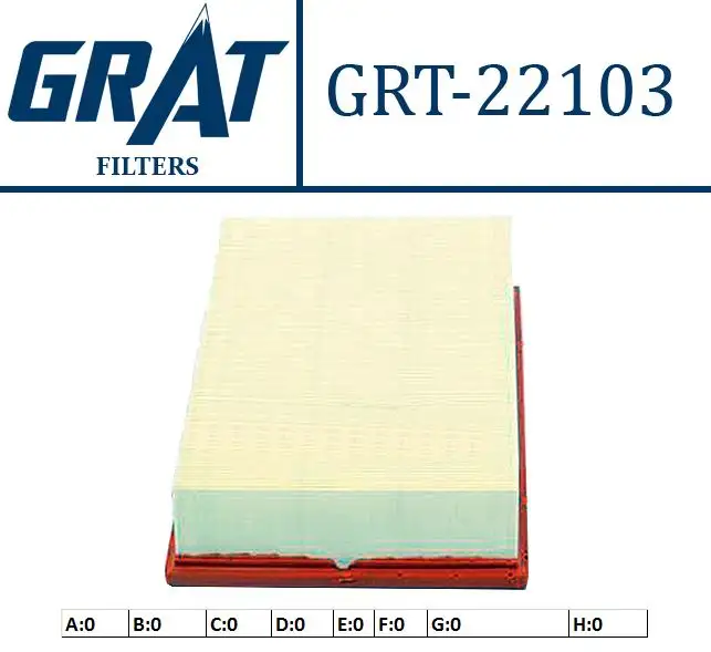 GRAT 22103 Hava Filtresi A6040940504