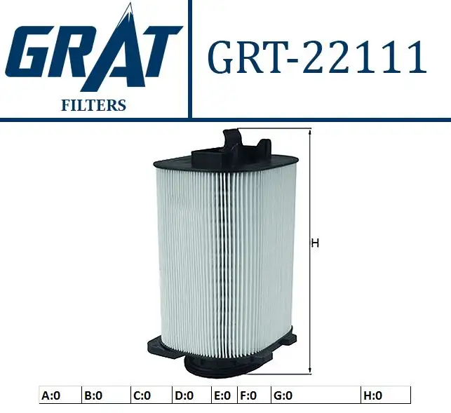GRAT 22111 Hava Filtresi 2740940004