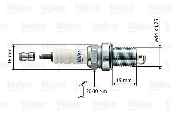 VALEO 246851 Buji
