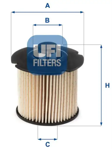 UFI 26.104.00 Yakıt Filtresi