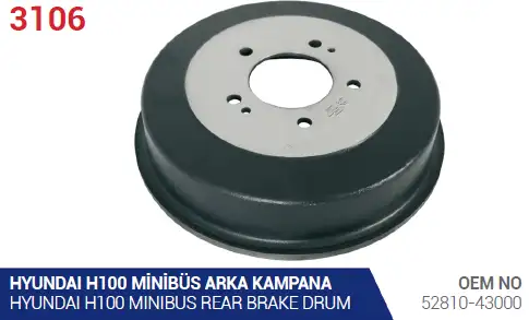 AYK 3106 Fren Kampanası 5281043000
