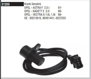 DODUCO 31209 Krank Sensörü 90451441