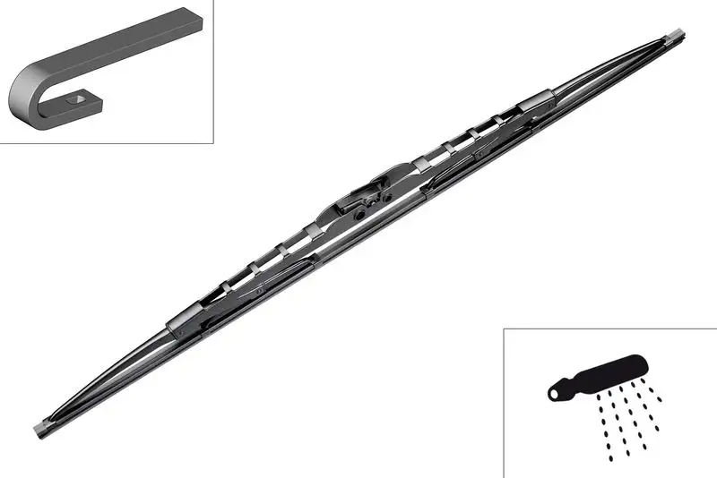 BOSCH 3397011238 Silecek Süpürgesi (Tek) 2371926