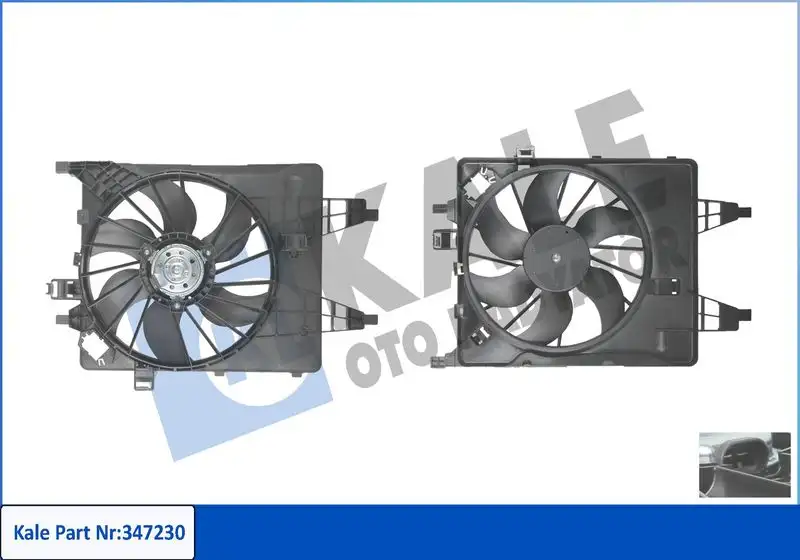 KALE 347230 Fan Motoru 7701071862