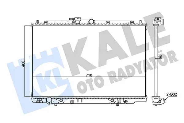 KALE 347755 Radyatör 19010P8CA51