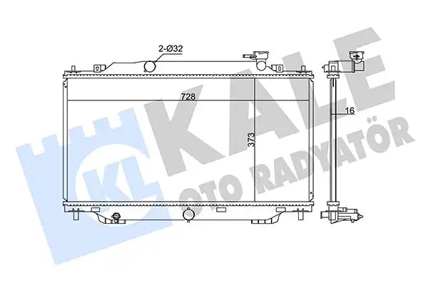 KALE 347915 Radyatör PE2015200