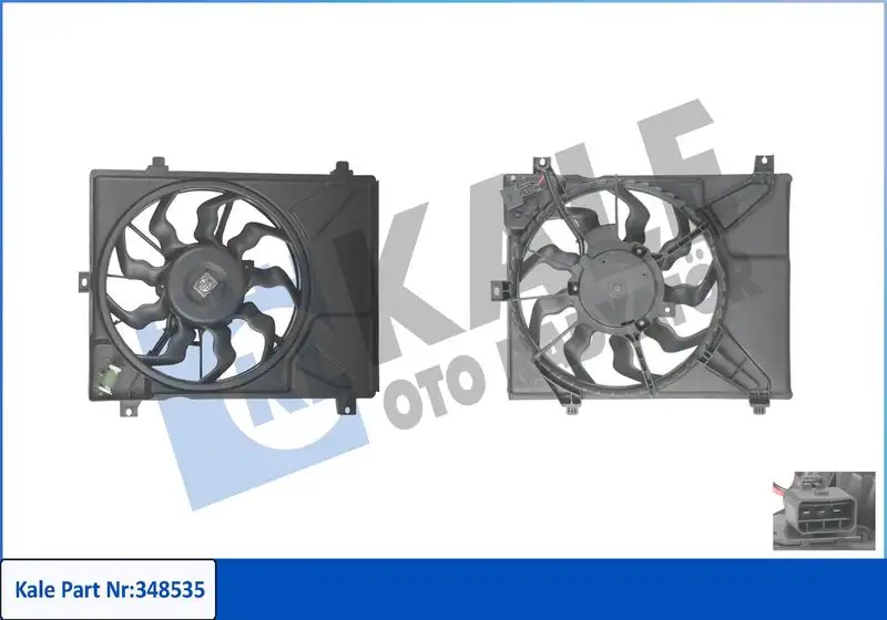 KALE 348535 Fan Motoru 253800X250