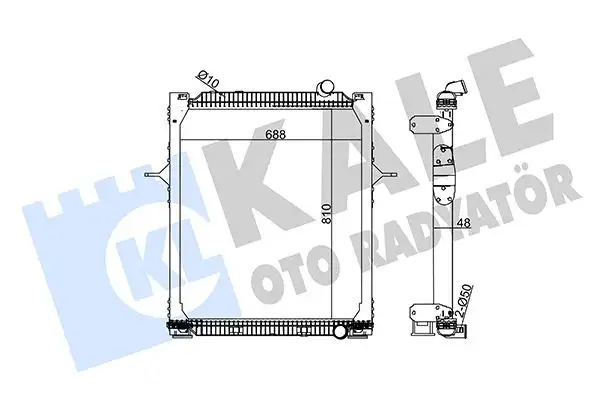 KALE 350175 Radyatör