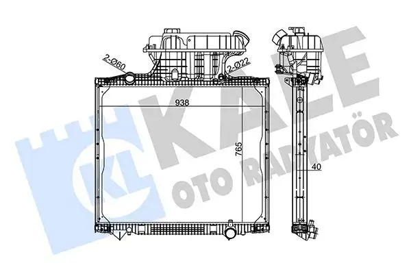 KALE 350260 Radyatör