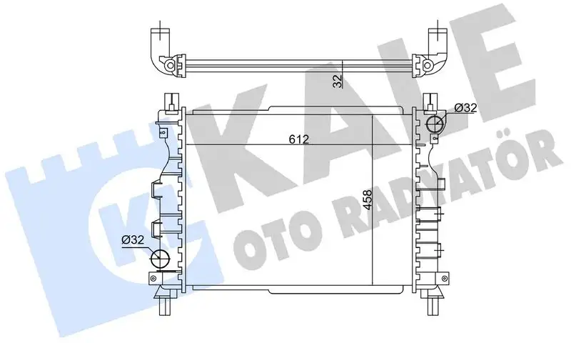 KALE 350800 Radyatör PCC000321