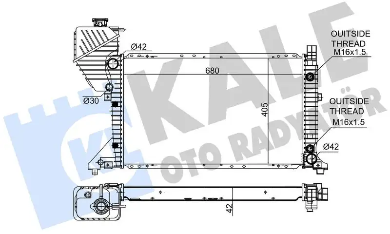 KALE 351100 Radyatör