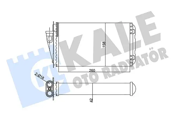 KALE 352030 Kalorifer Radyatörü 60779470