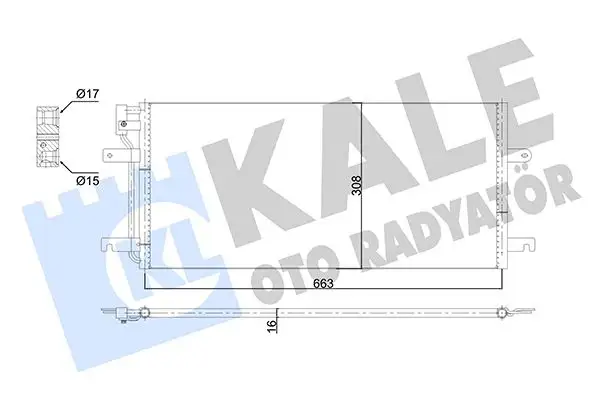 KALE 353140 Klima Radyatörü 7D0820413B