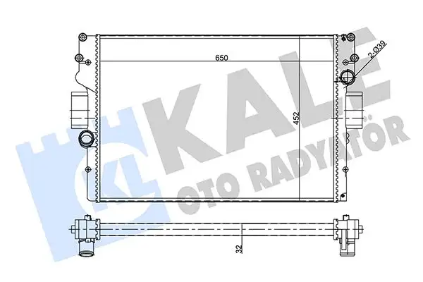 KALE 356410 Radyatör