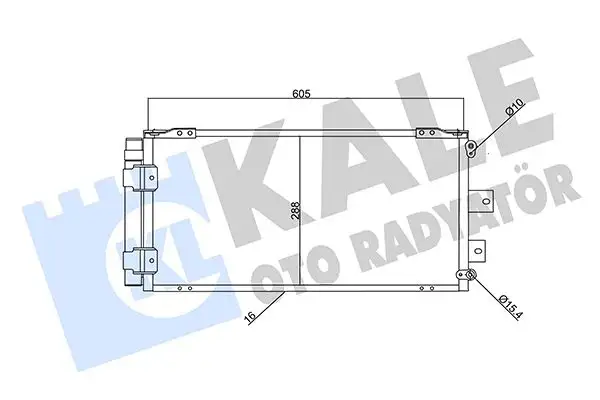KALE 357940 Klima Radyatörü 8846002080