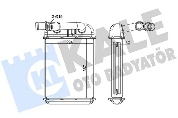 KALE 370660 Kalorifer Radyatörü 95557207001