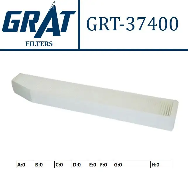 GRAT 37400 Polen Filtresi 82208300