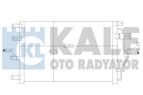 KALE 390300 Klima Radyatörü