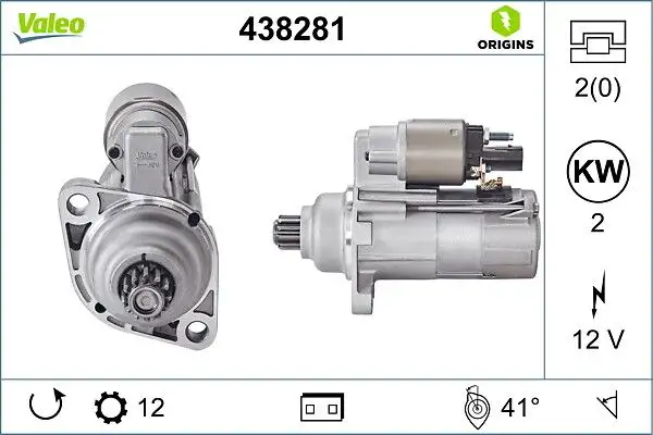 VALEO 438281 Marş Motoru
