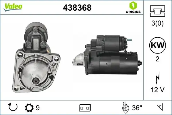 VALEO 438368 Marş Motoru